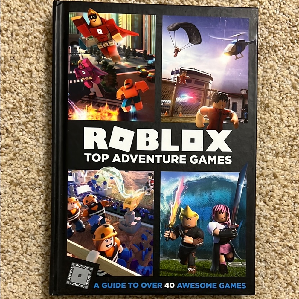 Roblox Top Adventure Games Book